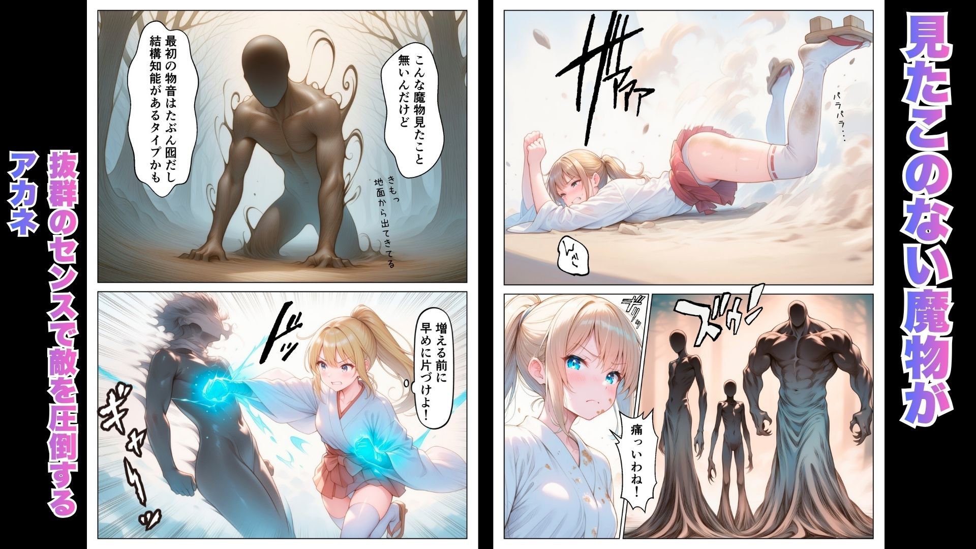 退魔巫女は敗北しました - サンプル画像 2