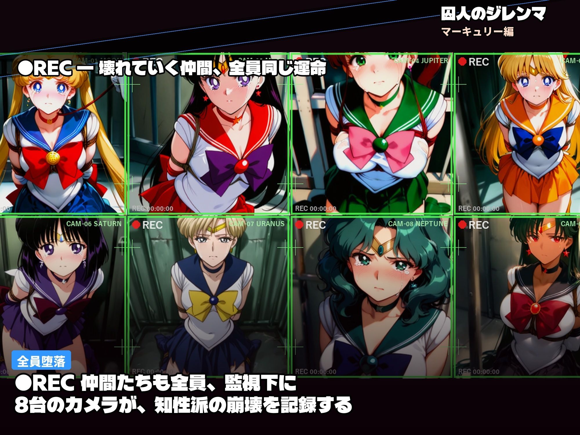 壁尻拘束――IQ300が、沈黙するまで  囚われた知性派ヒロイン 〜壁ハメ拘束から始まる輪●調教〜【漫画版】 - サンプル画像 8