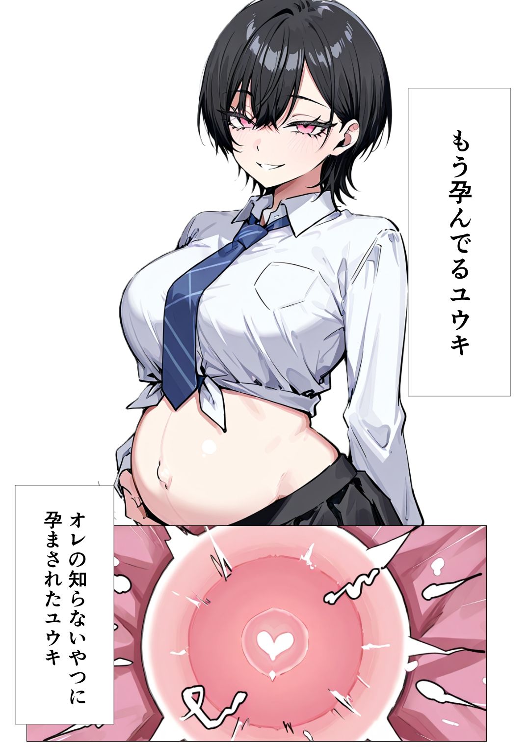 孕トモ-いつの間にか孕んでいた親友- - サンプル画像 4