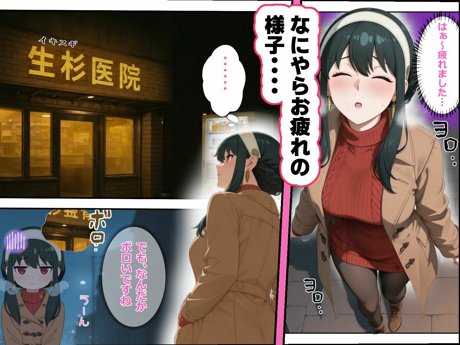 （偽）人妻が仕事帰りに立ち寄った医院で処女喪失 - サンプル画像 1