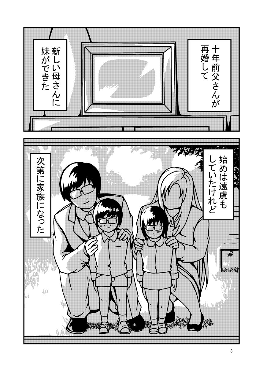 ビッチな妹と繋がる穴 - サンプル画像 1