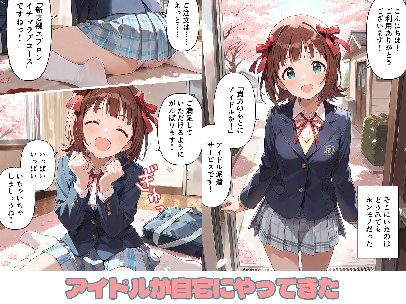 VIPファン限定！あなたのうちへアイドルをお届けします！ - サンプル画像 1