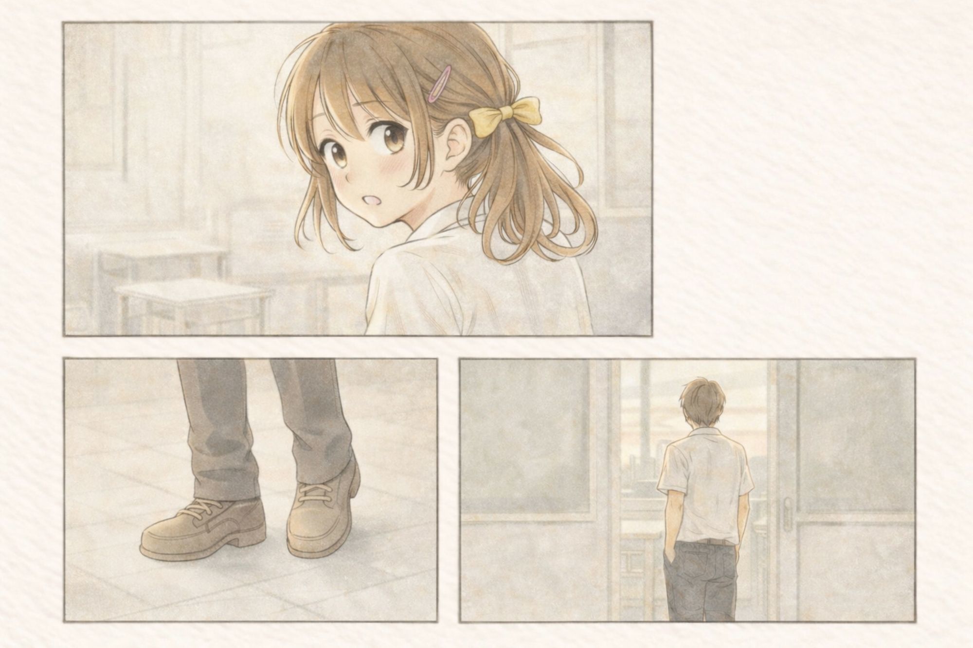 放課後、先輩に呼び止められて、、、 - サンプル画像 1