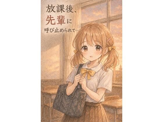 放課後、先輩に呼び止められて、、、
