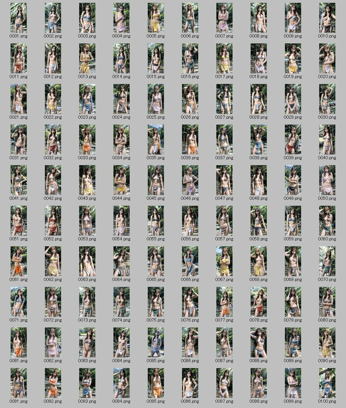 【AI実写】誰かに似ている？ 【実写風AIセクシーふんどし（トップレス有り）】Vol.1 - サンプル画像 6