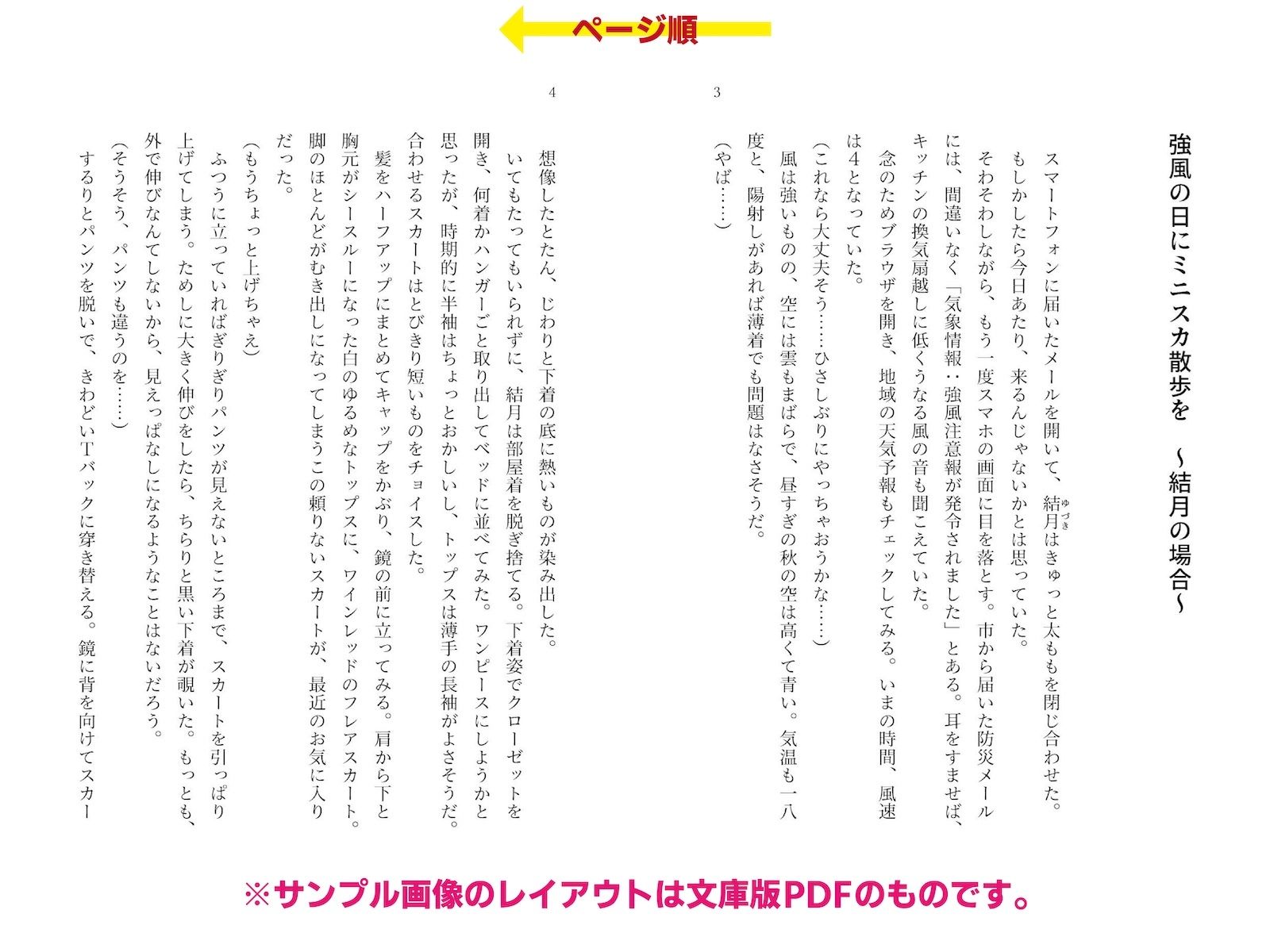 露出絶頂体験 街で、オンライン会議で、混浴温泉で…… - サンプル画像 1