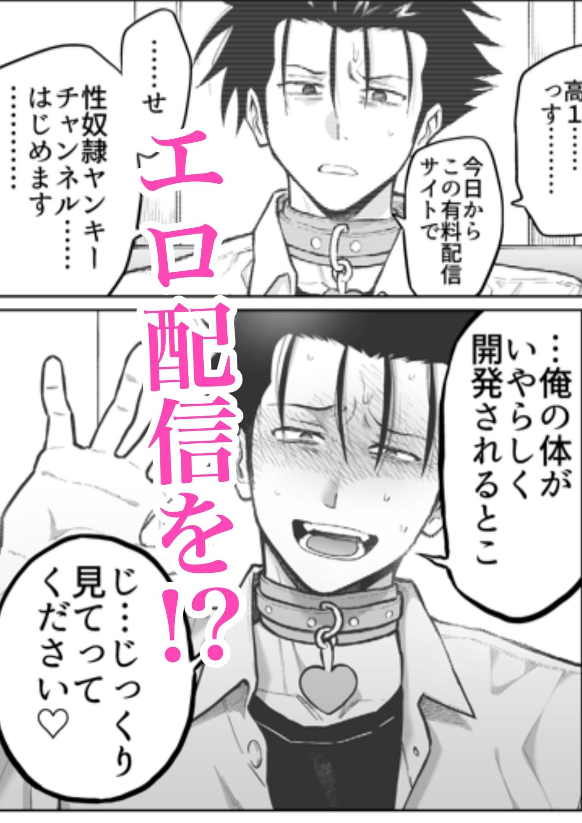 性奴●ヤンキーくん陵●チャンネル - サンプル画像 2