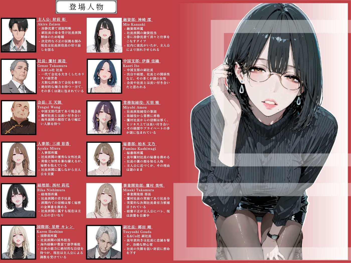 欲望の罠 - 第9話 〜西村莉花 機密の裏切り〜 - サンプル画像 8