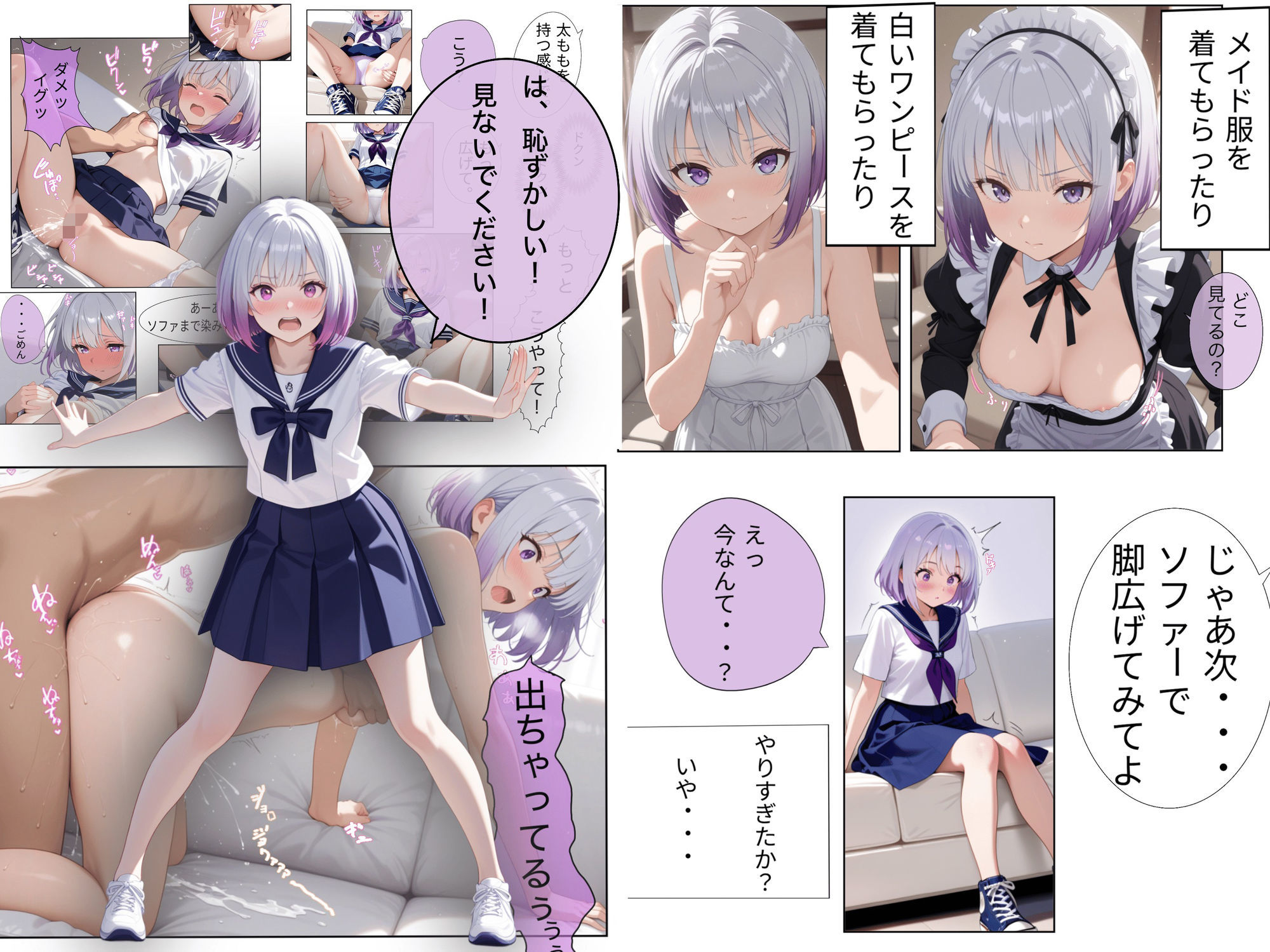 従順少女といいなりえっち - サンプル画像 4