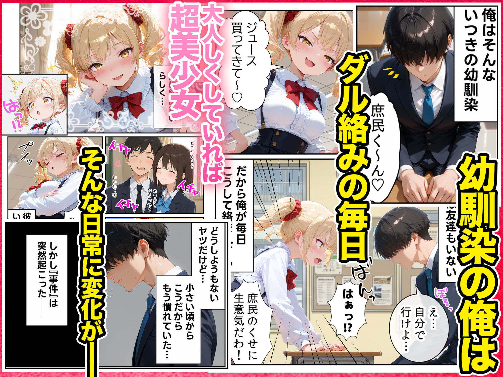 庶民をバカにしてた没落令嬢の幼馴染を俺だけのメイドに調教した話〜前編〜 - サンプル画像 2