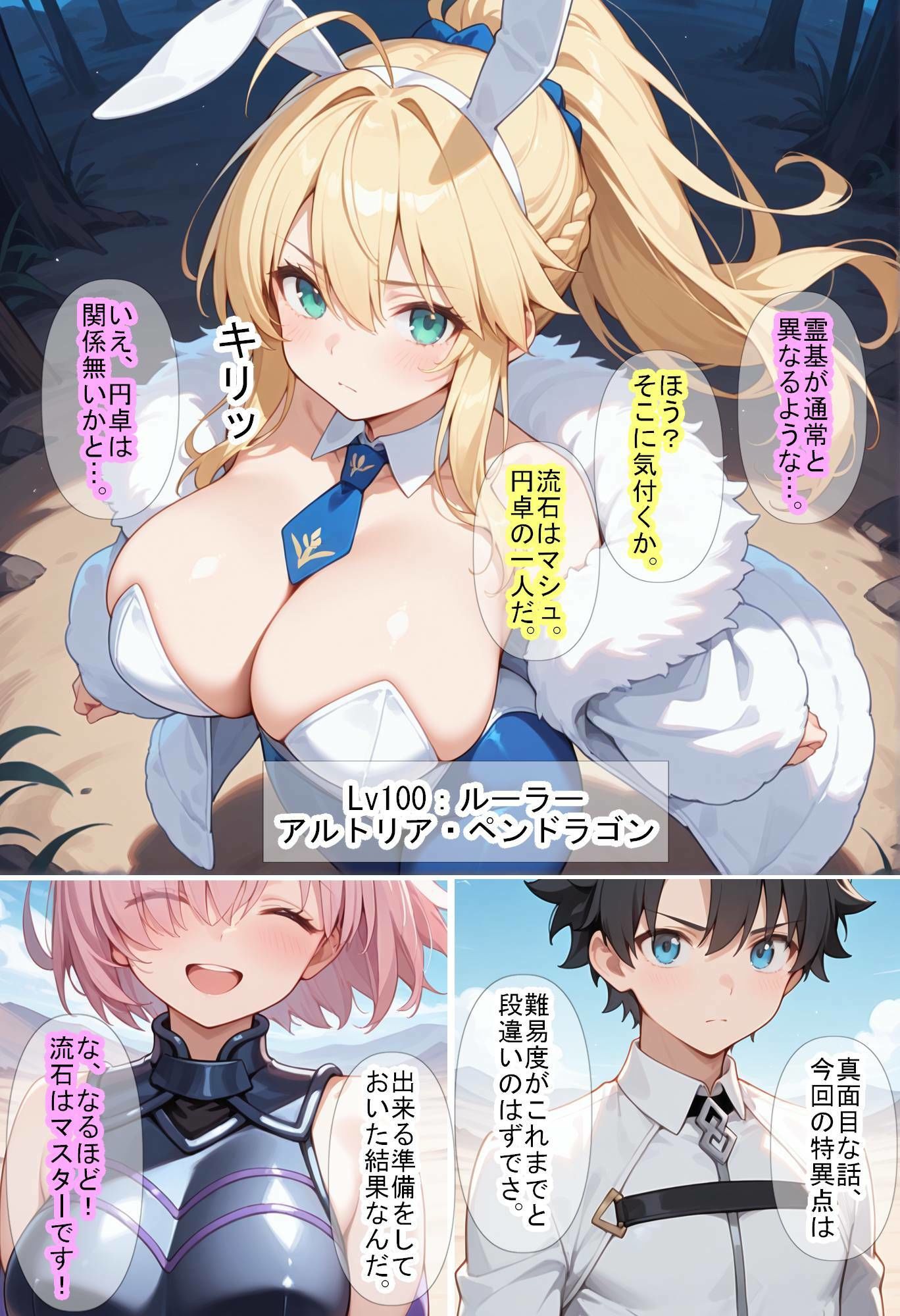 【F〇Oの世界に入ってしまったら？】〜女サーヴァントにエロい事し放題だった件〜 8 - サンプル画像 2