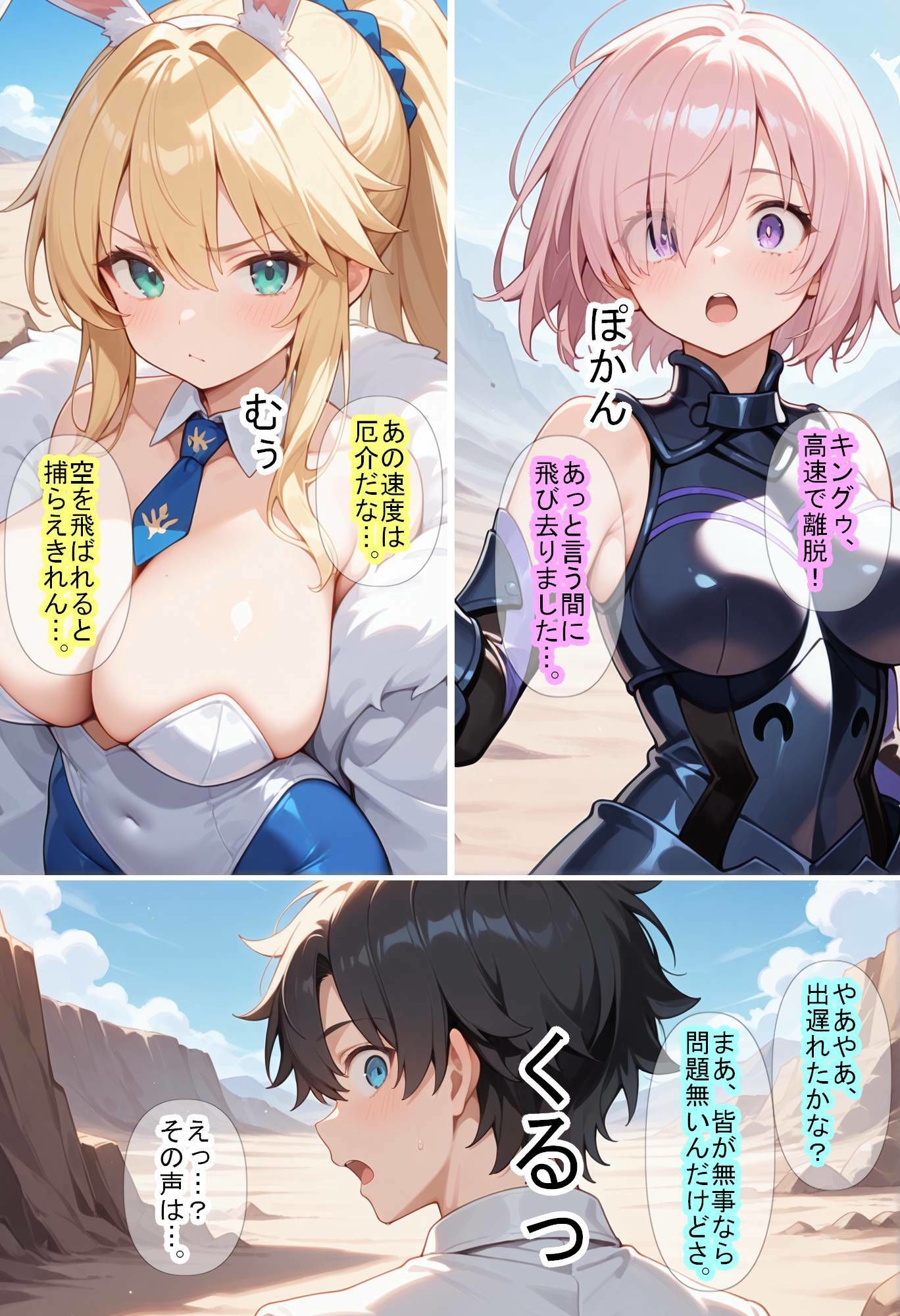 【F〇Oの世界に入ってしまったら？】〜女サーヴァントにエロい事し放題だった件〜 8 - サンプル画像 5
