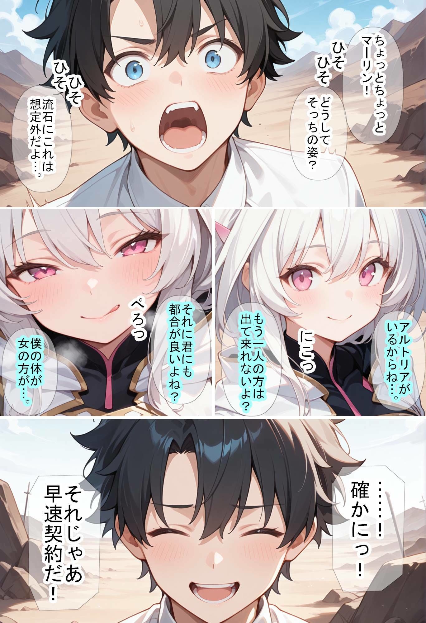 【F〇Oの世界に入ってしまったら？】〜女サーヴァントにエロい事し放題だった件〜 8 - サンプル画像 7