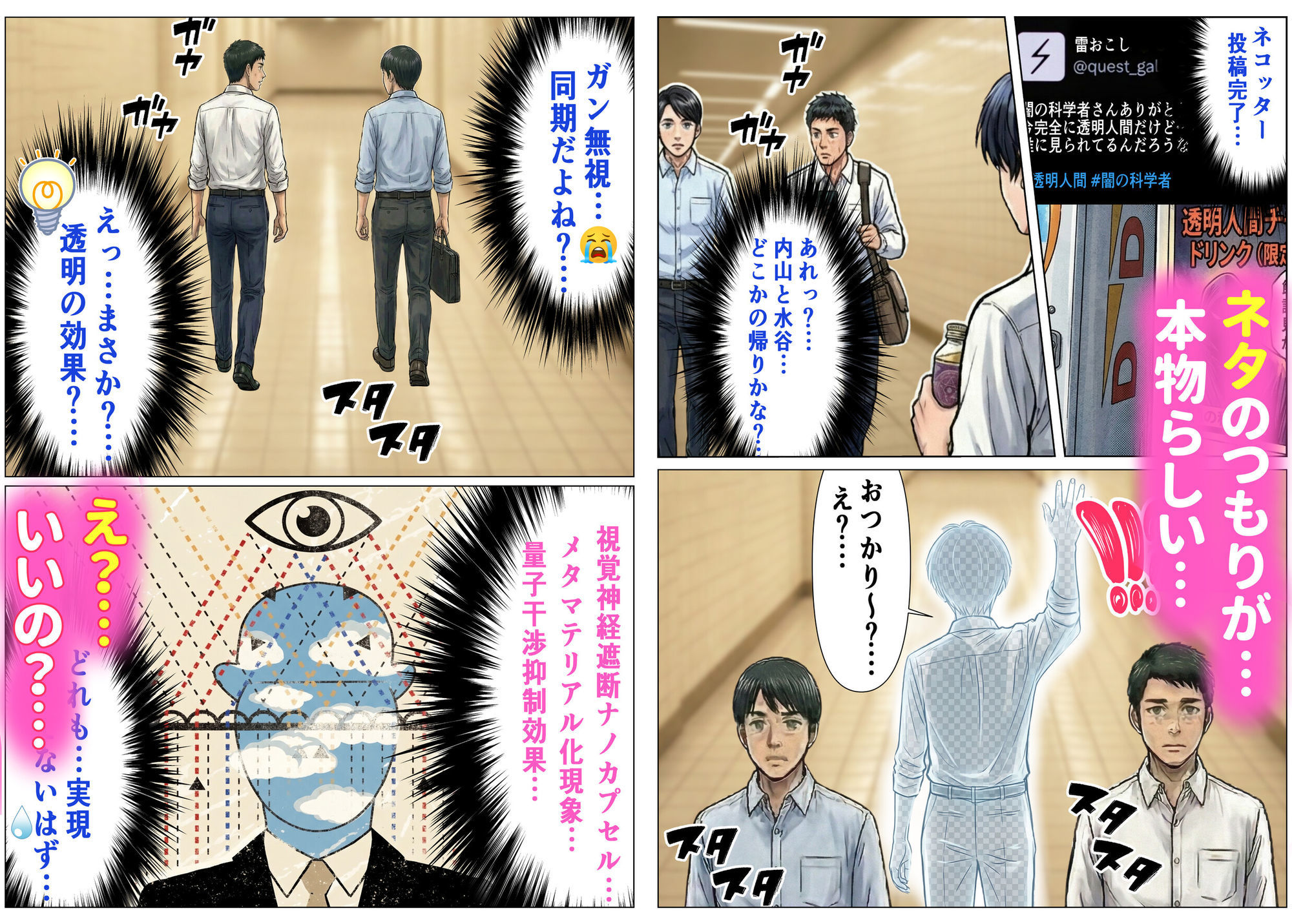 透明人間ドリンク - サンプル画像 3