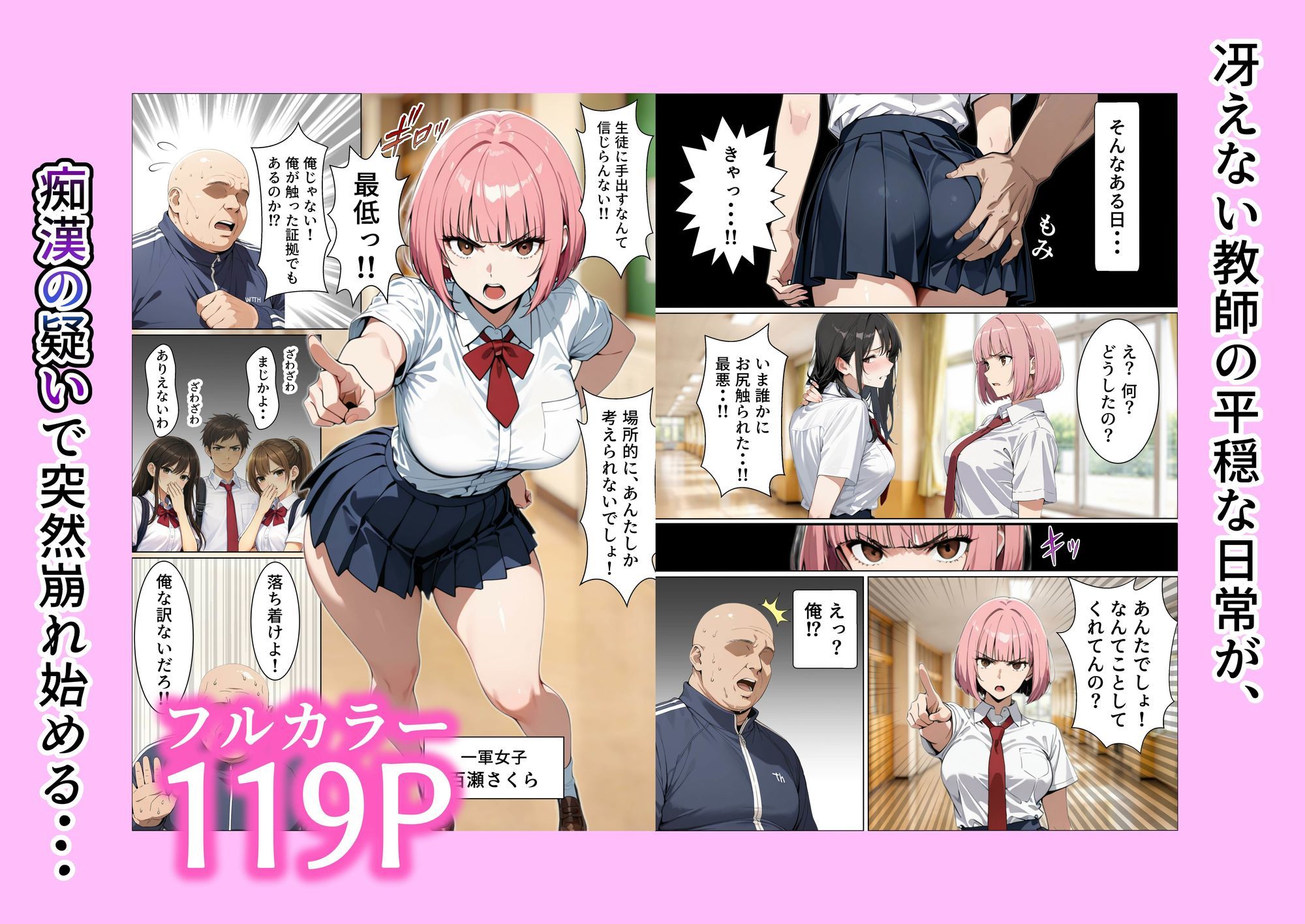 高圧的な一軍女子を乳首責めと強●フェラで分からせてアヘ顔ダブピ謝罪で快楽堕ちさせた話 - サンプル画像 1