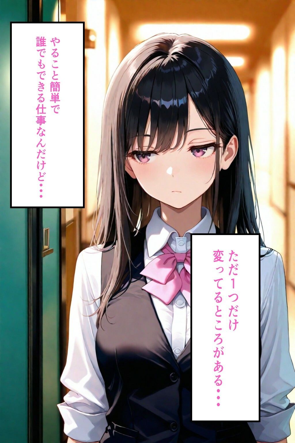 無気力受付嬢の’えっちな特別セックスサービス’ - サンプル画像 4