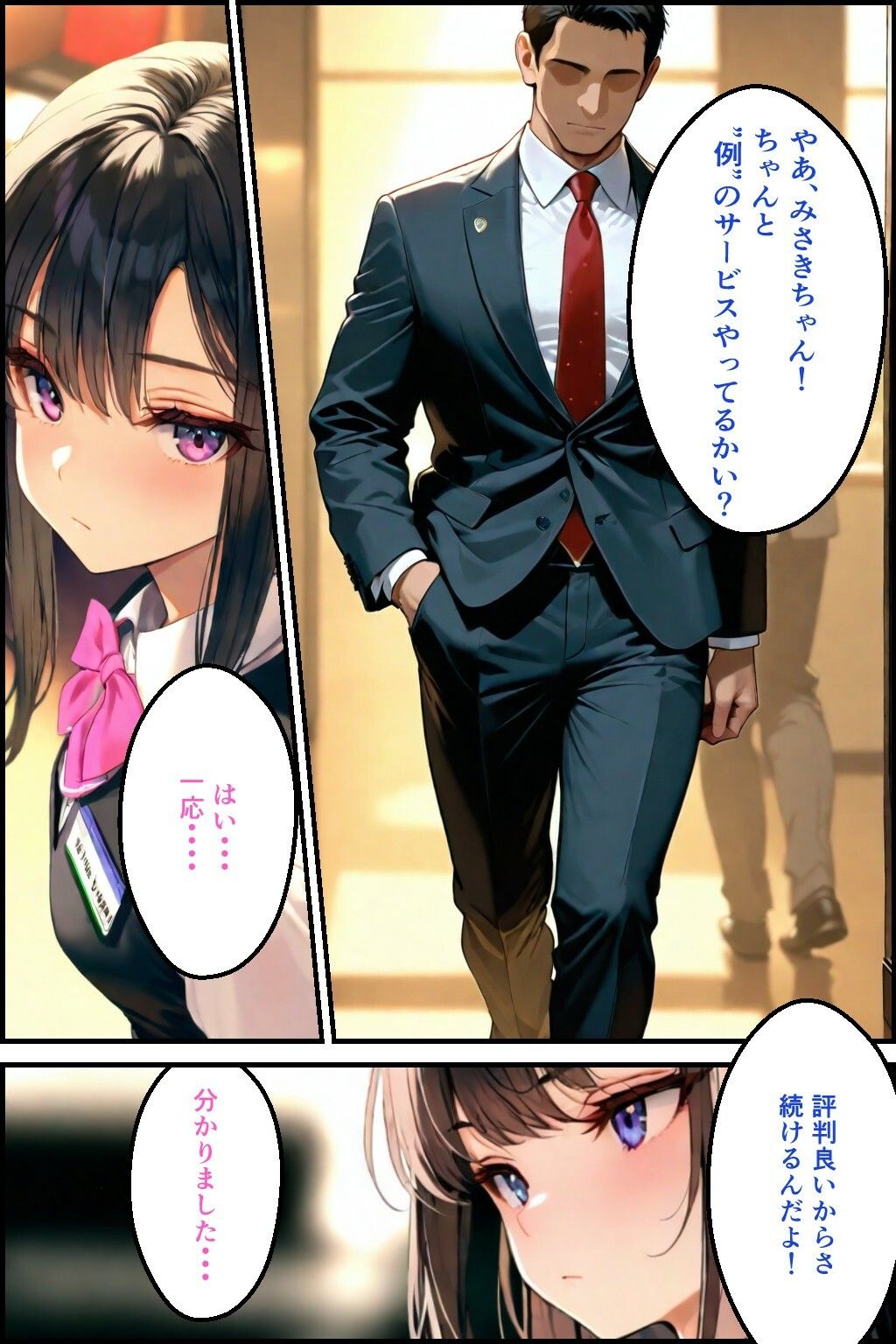 無気力受付嬢の’えっちな特別セックスサービス’ - サンプル画像 5