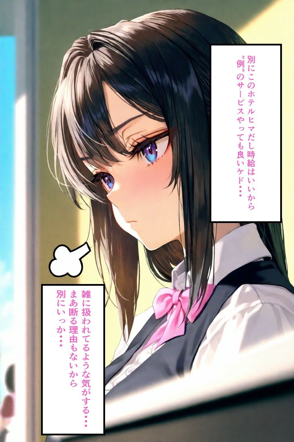 無気力受付嬢の’えっちな特別セックスサービス’ - サンプル画像 6