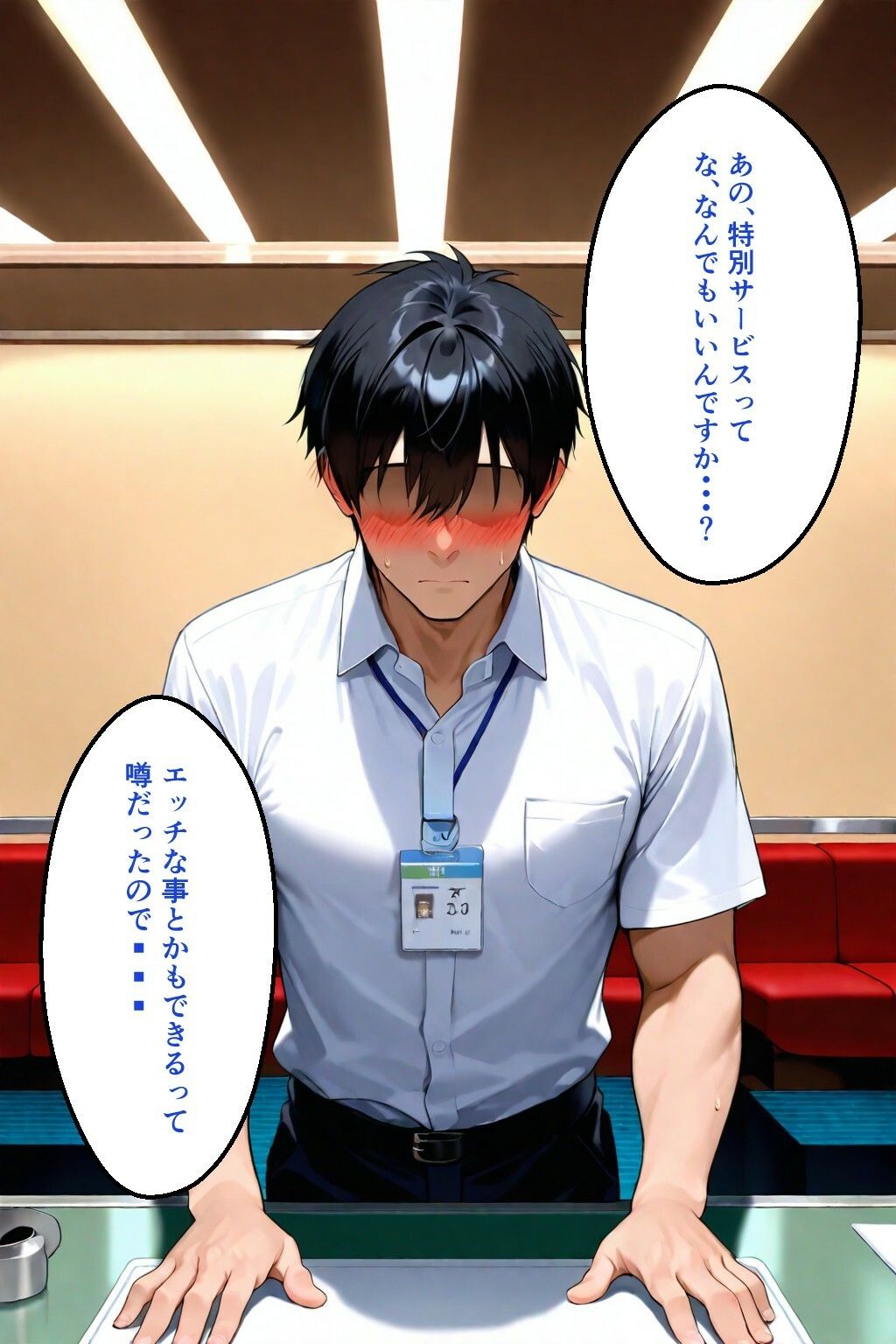 無気力受付嬢の’えっちな特別セックスサービス’ - サンプル画像 7