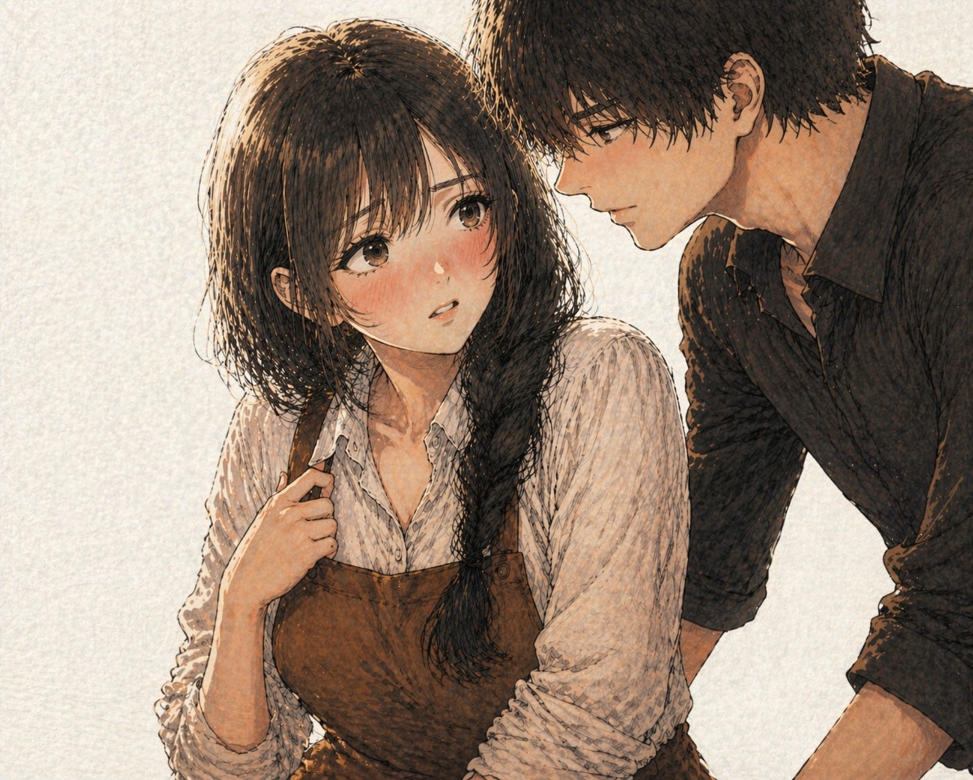 処女の奇妙な冒険 ―カフェの先輩に、優しくされて帰れなかった夜― - サンプル画像 1