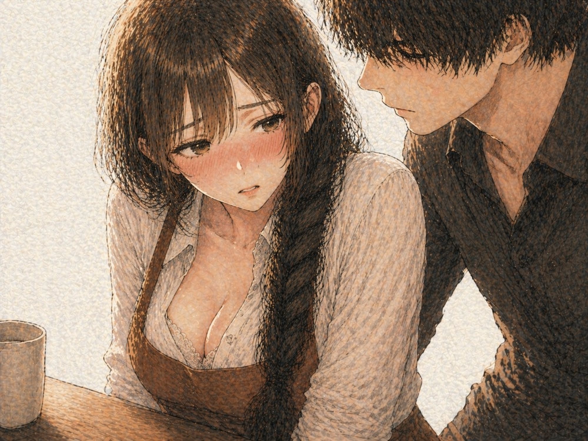 処女の奇妙な冒険 ―カフェの先輩に、優しくされて帰れなかった夜― - サンプル画像 3