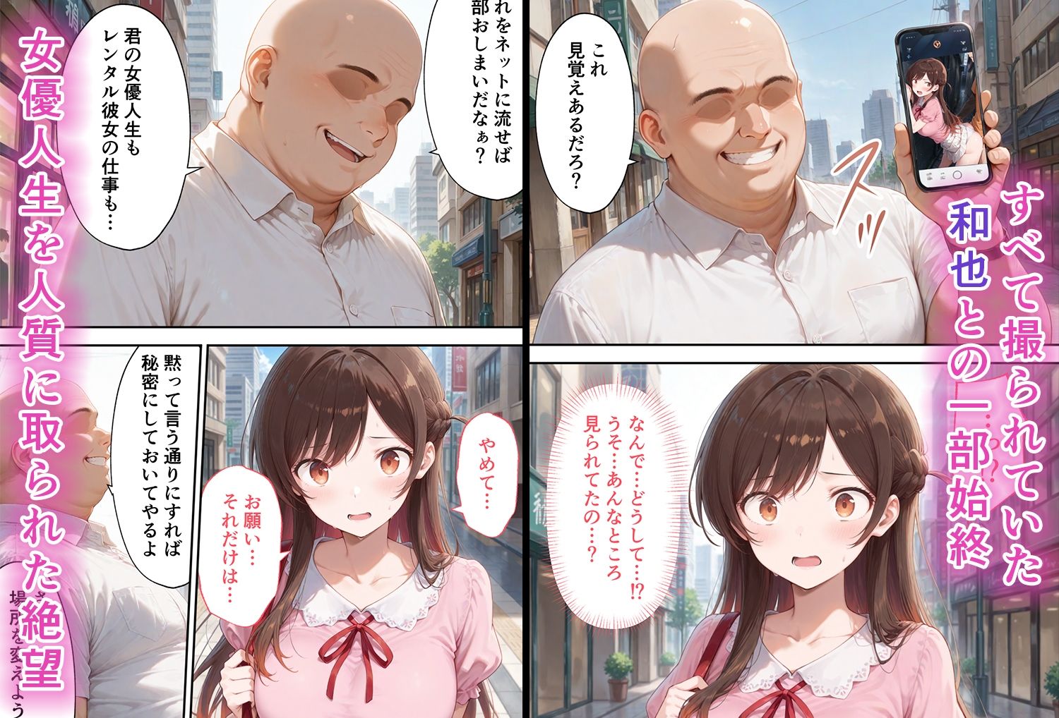 弱みを握られた俺の彼女が寝取られ堕ちるまで 千鶴編 - サンプル画像 2