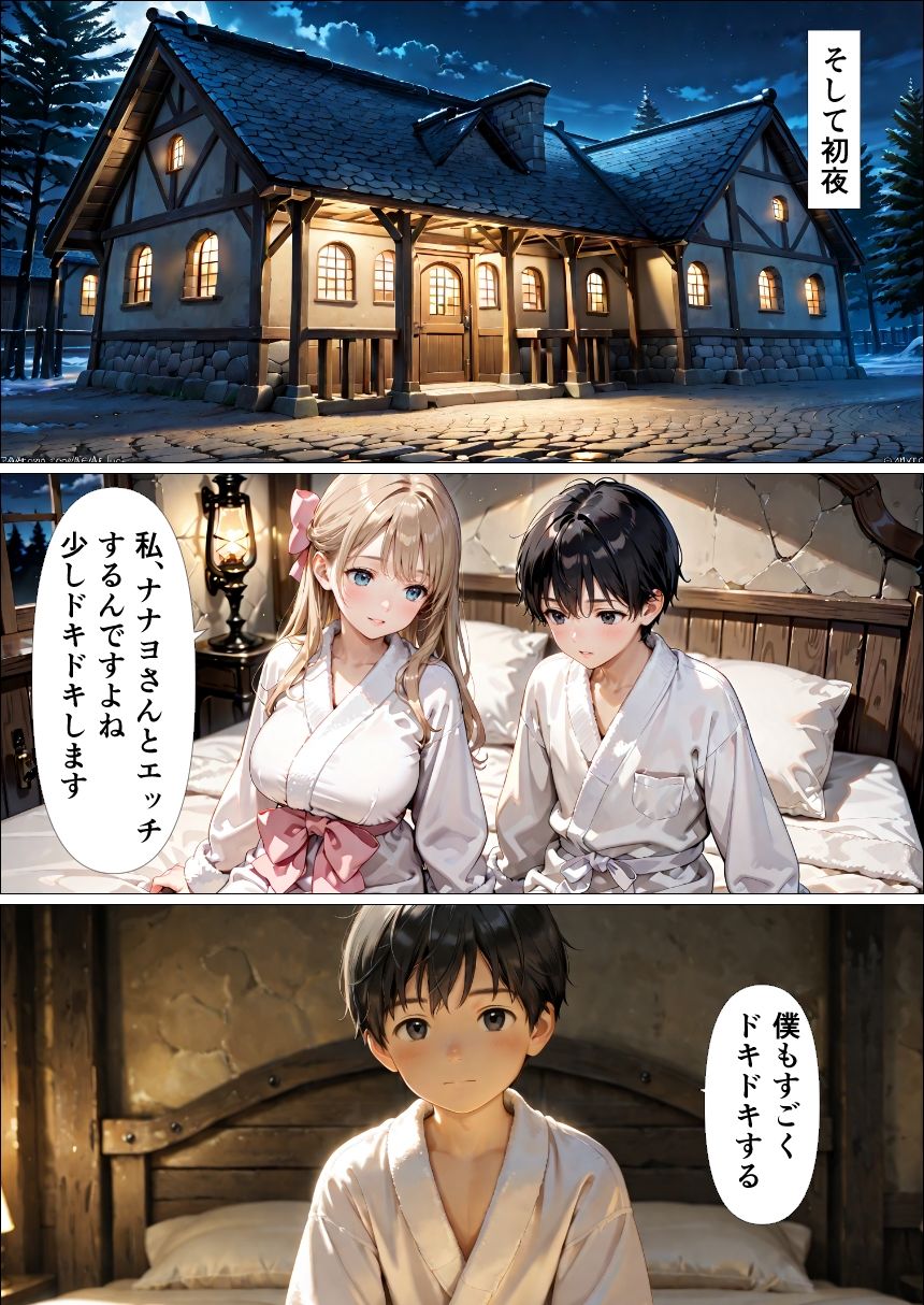 異世界で白魔導士さまとマジカルエッチ  初エッチと初夜見権 - サンプル画像 7