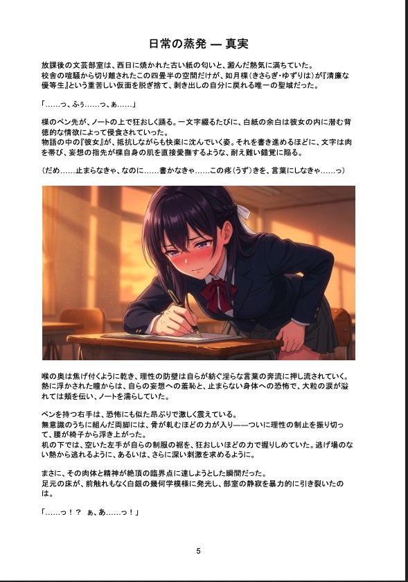 聖女の詩、白の余白「真説版」第壱巻 - サンプル画像 4