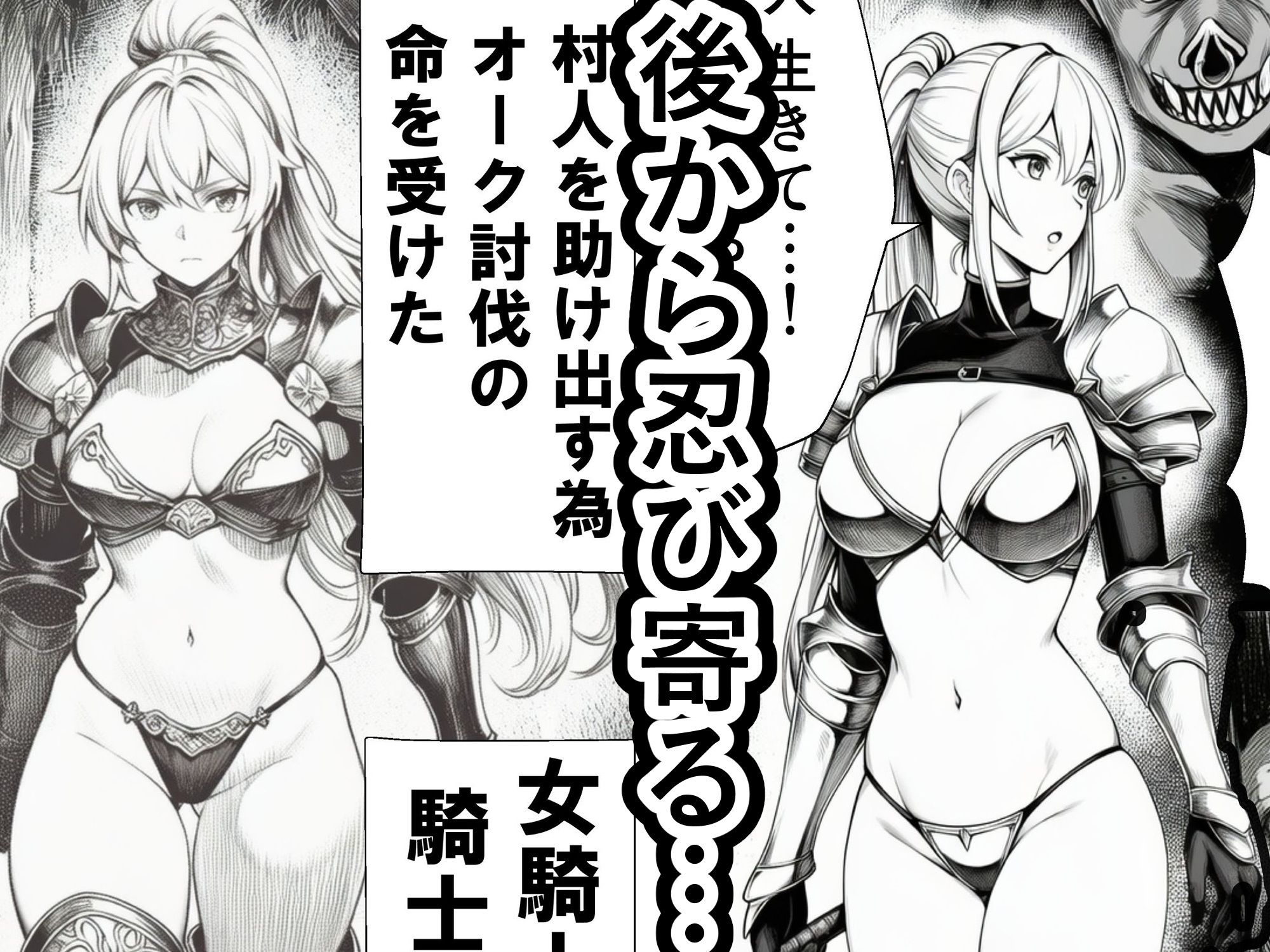女騎士敗北―愛に堕ちる日― - サンプル画像 2