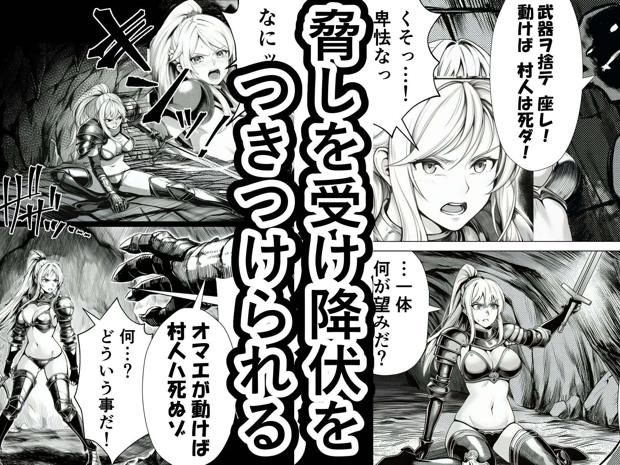 女騎士敗北―愛に堕ちる日― - サンプル画像 3