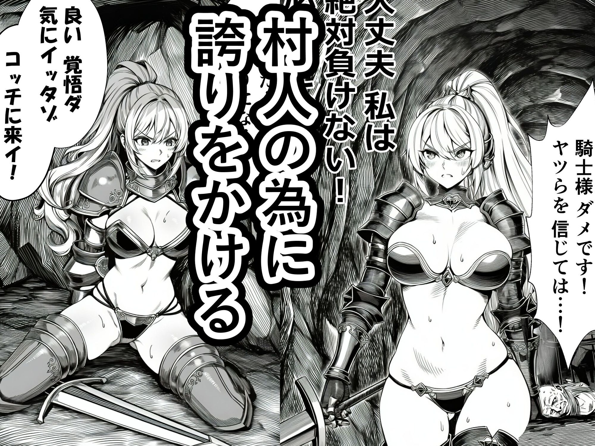 女騎士敗北―愛に堕ちる日― - サンプル画像 4