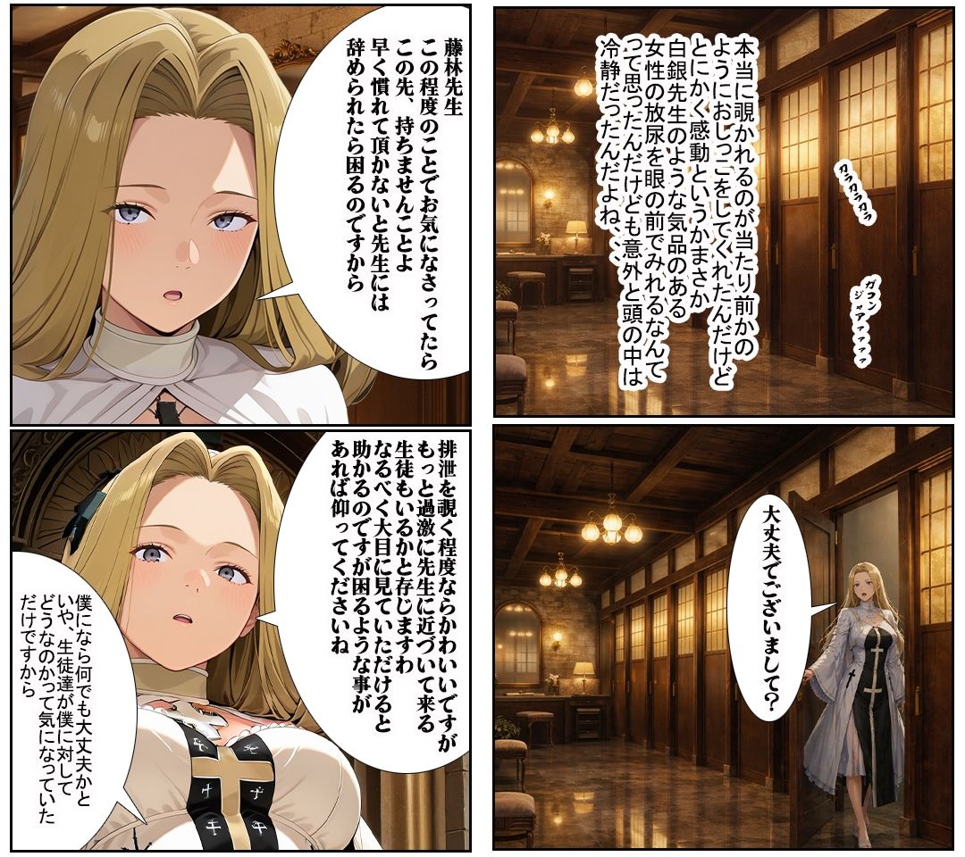 【汚パンツ女学園】  第3話美女だらけの学園の性感覚はぶっ飛んでいた - サンプル画像 5