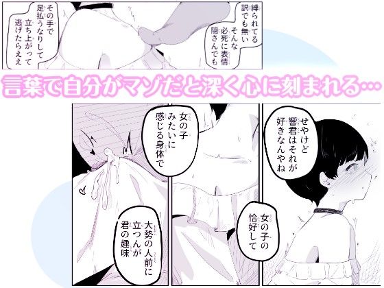 妄想おまんこ開発で連続メスイキしちゃう男の娘  ボクに女の子教えてください！3 - サンプル画像 3