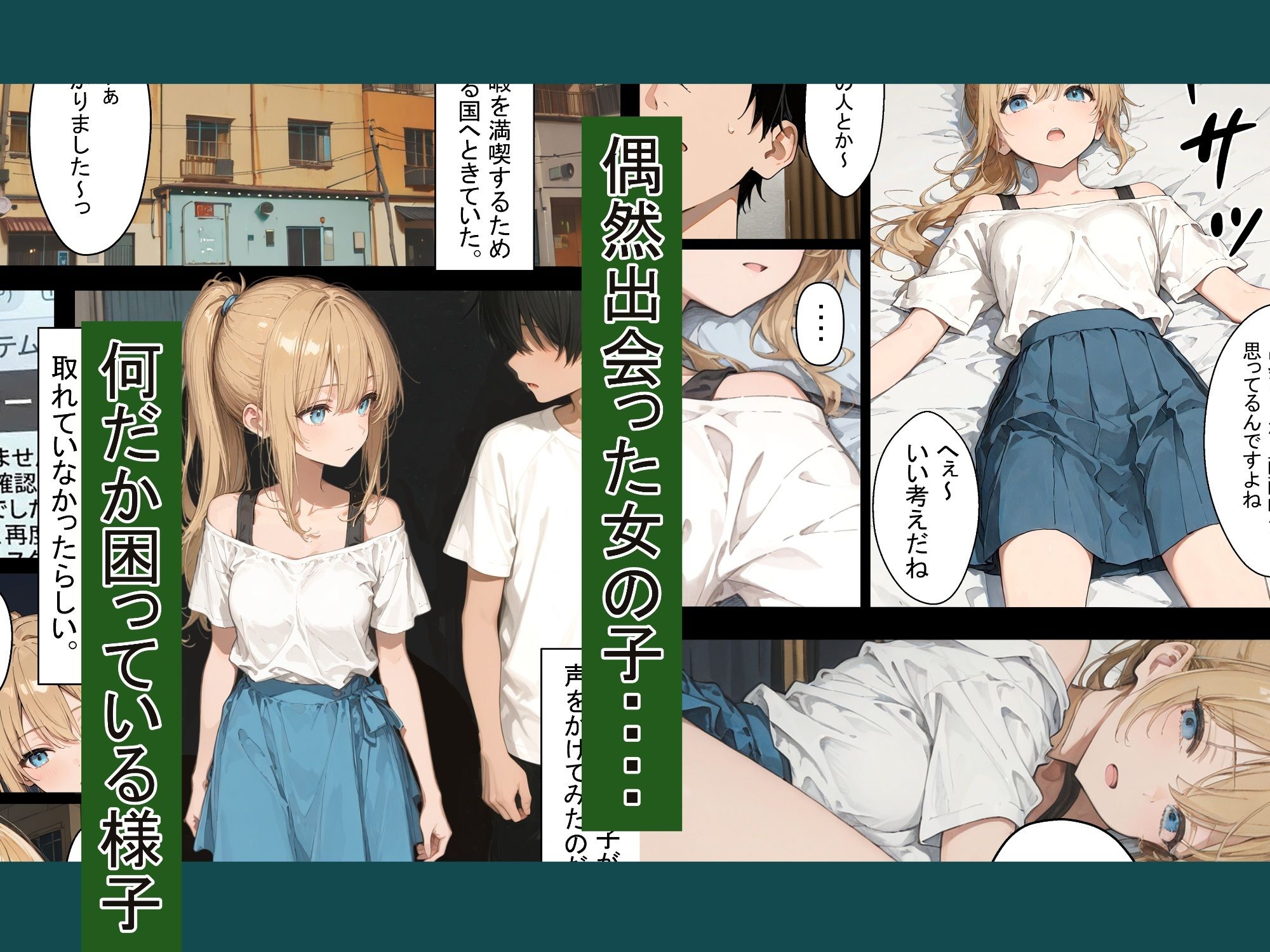 旅先でやっちゃった - サンプル画像 1