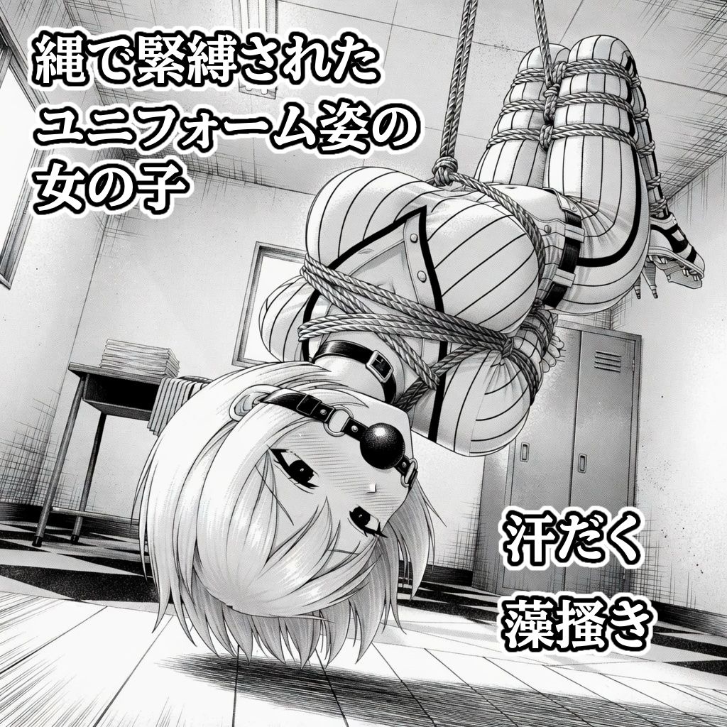 汗だくユニフォーム拘束 〜野球女子の縛り〜【猿轡】 - サンプル画像 1