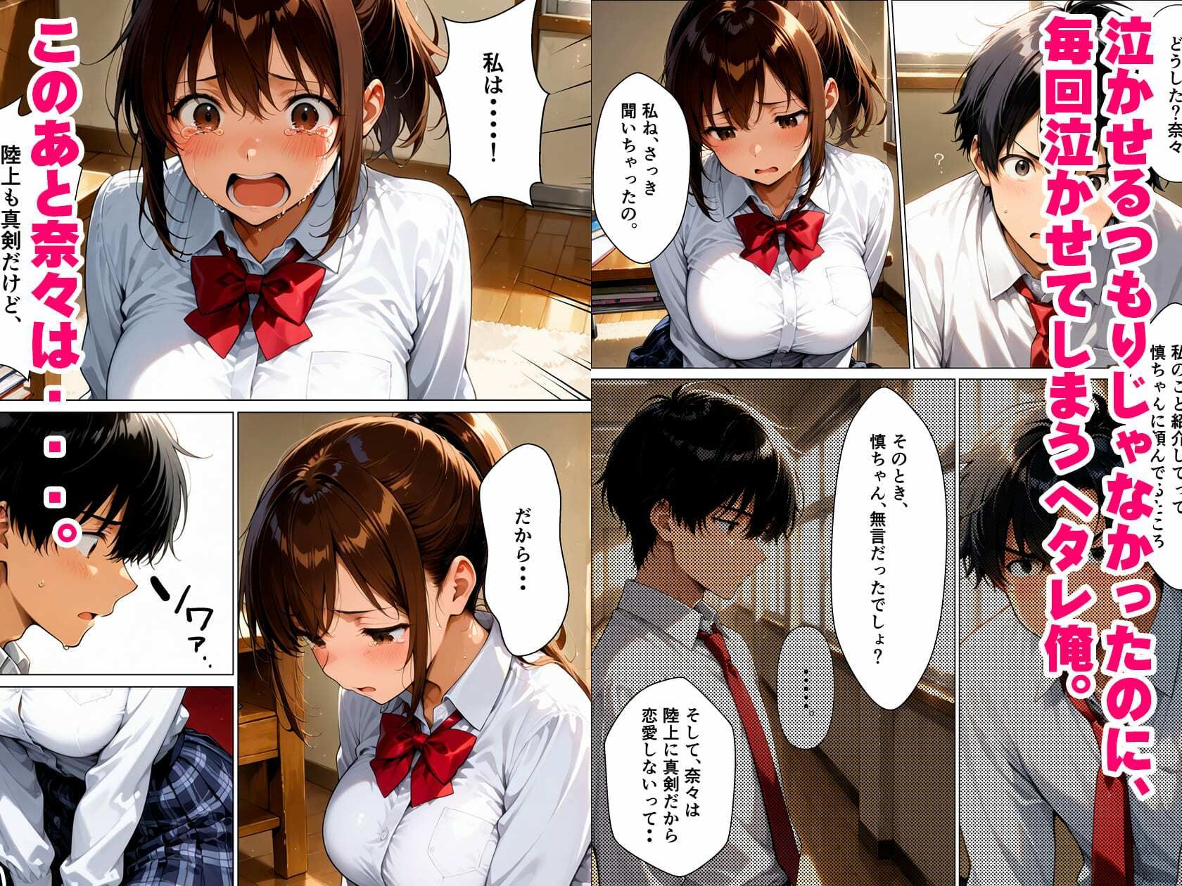 イチャラブセックスー陸上部幼なじみと恋人になったのに、「彼女」って言えなくて泣かせた話 - サンプル画像 8