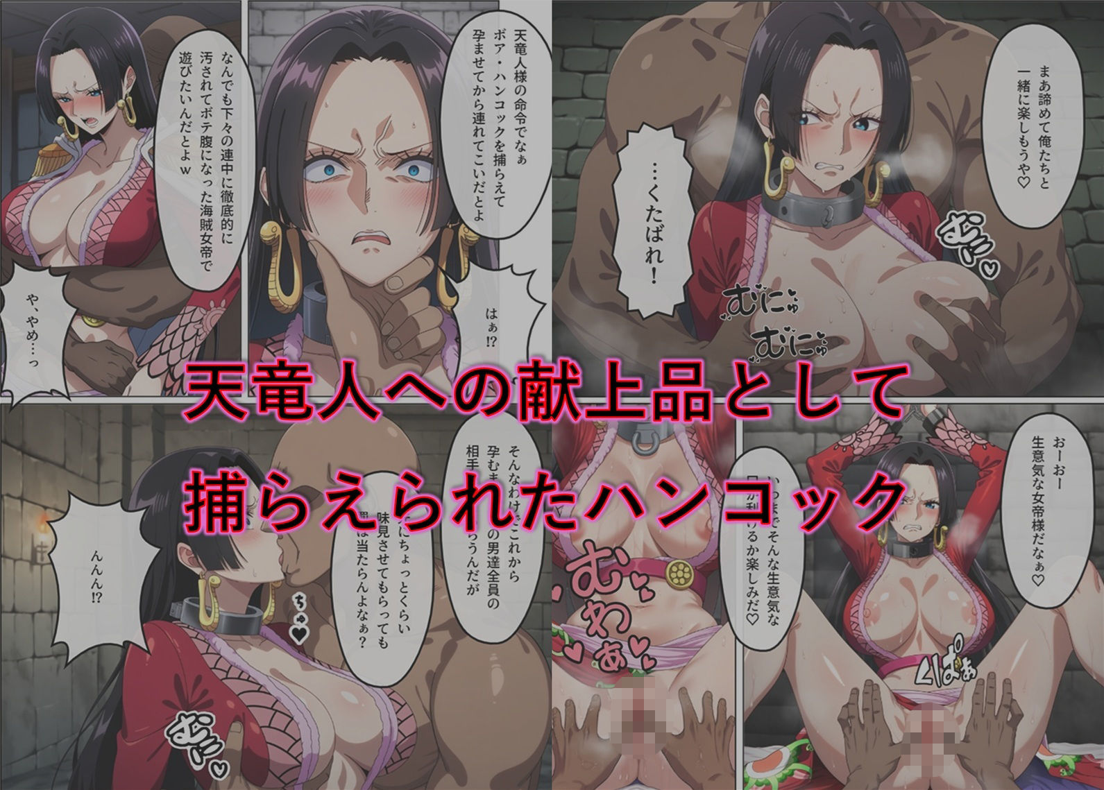 捕まった海賊女帝の末路 - サンプル画像 1