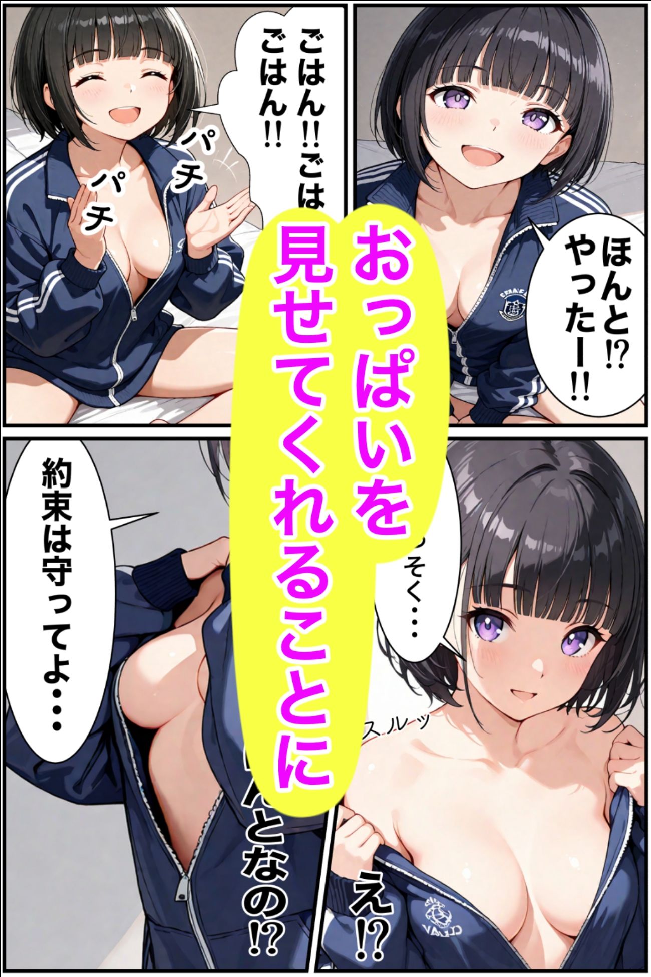 お金が無い隣人のお姉さんにご飯を作るためセックスすることに・・・ - サンプル画像 4