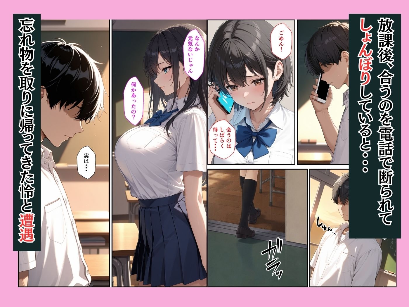 幼馴染のクールギャルが落ち込んでいる俺を慰めてイチャラブセックスした話 - サンプル画像 3