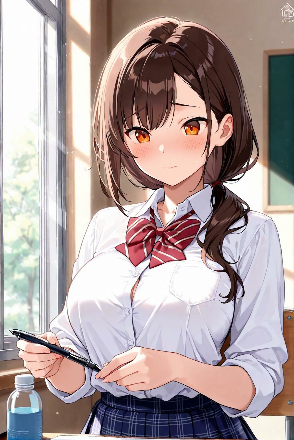 女子校生メス堕ち 〜母性溢れるお姉ちゃん系女子に種付け性指導編〜 - サンプル画像 1