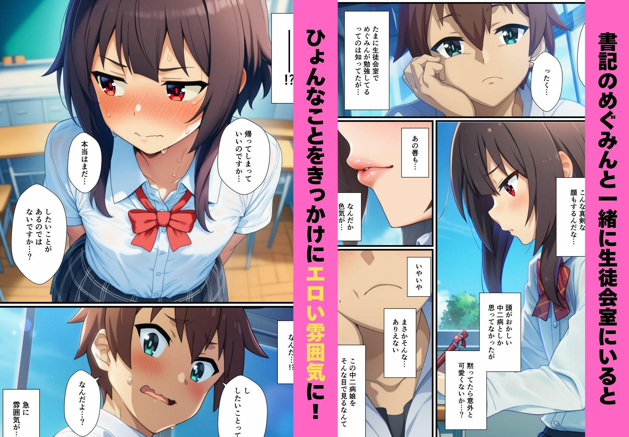 この素晴らしい生徒会にハーレムを！ - サンプル画像 2