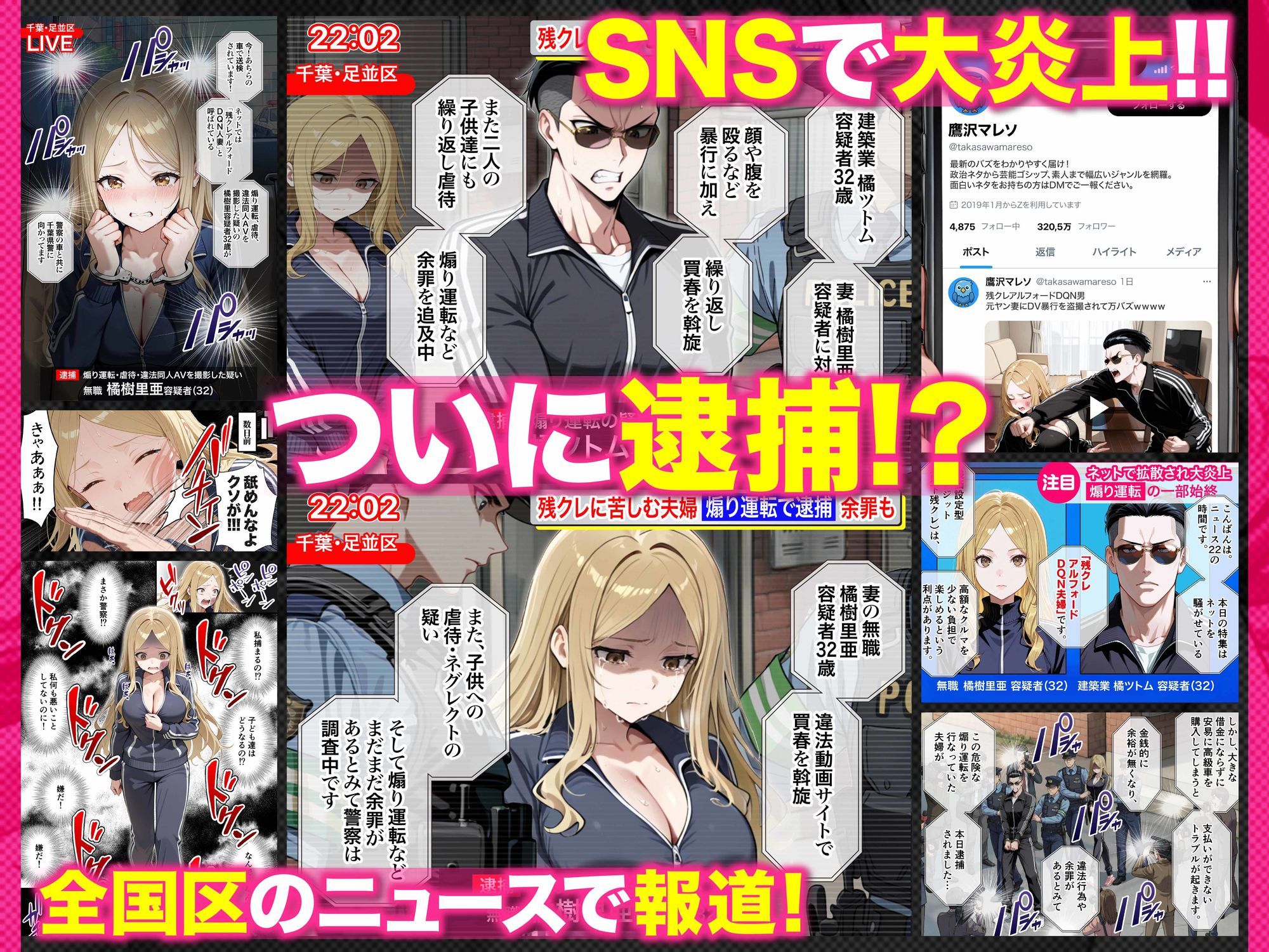 残クレアルフォード元ヤン人妻（32歳3人子持ちママ）NTR PART3（SNSバズチャレンジ編） - サンプル画像 6