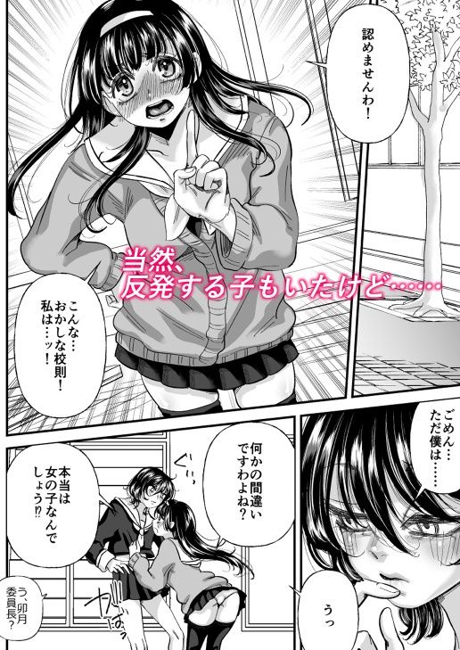 男の娘も女子校に入れるってホント？ - サンプル画像 3