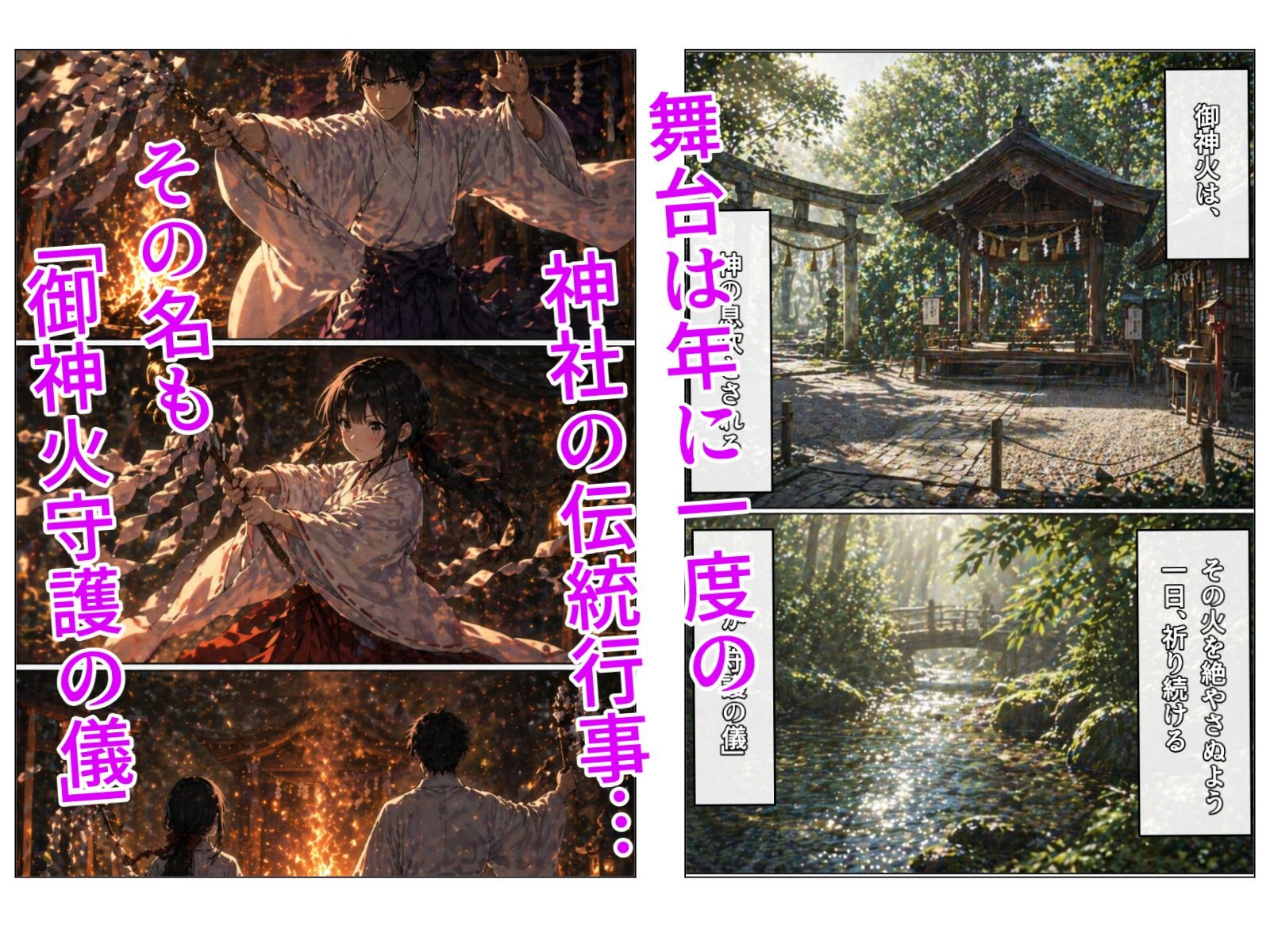 御神火守護の儀 - サンプル画像 1