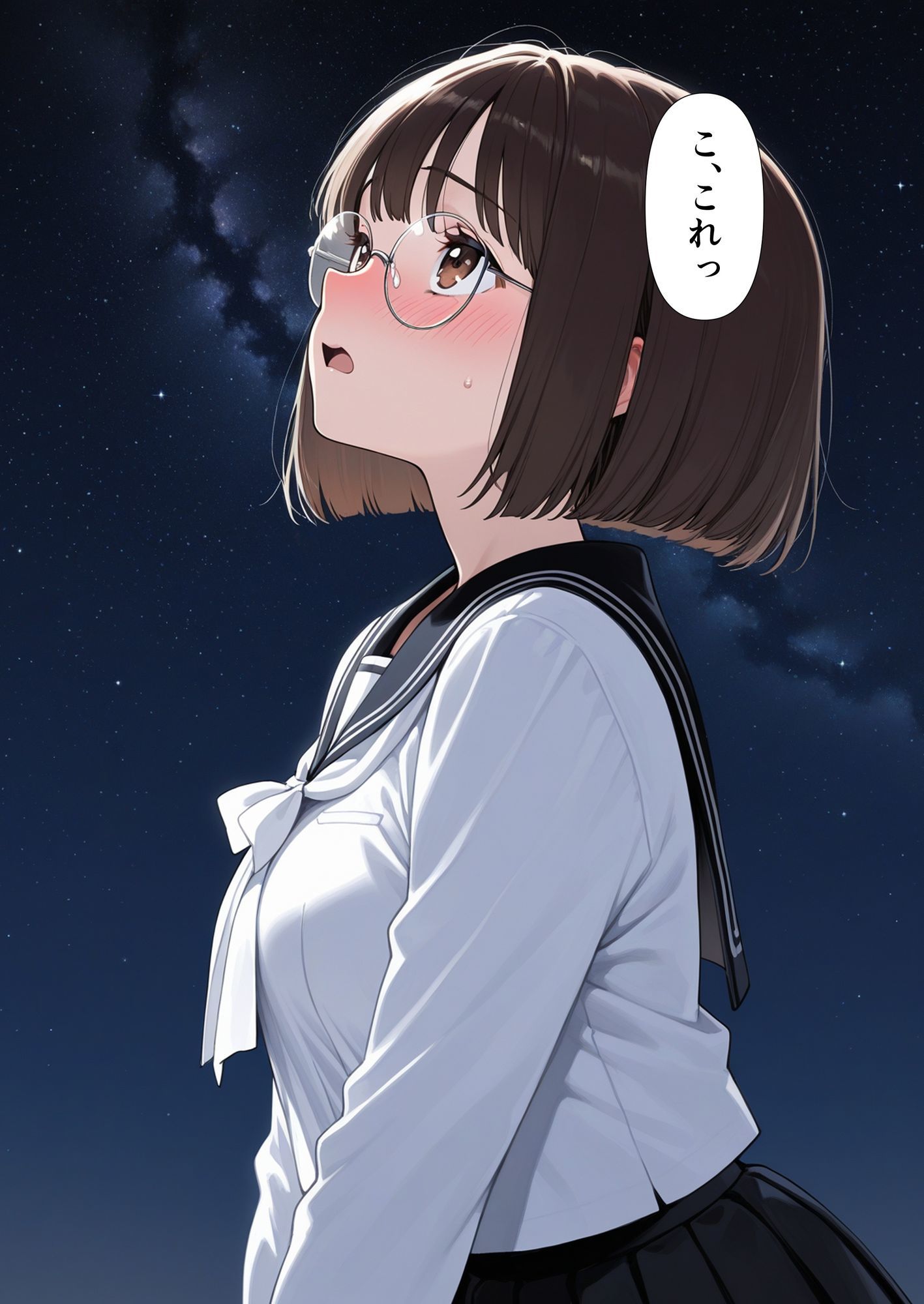 地味眼鏡の幼馴染と夏祭りデートしたら交尾することになった - サンプル画像 4