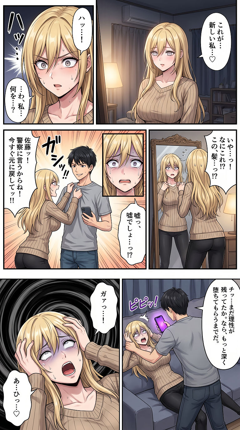 堕ちた女上司 - サンプル画像 3