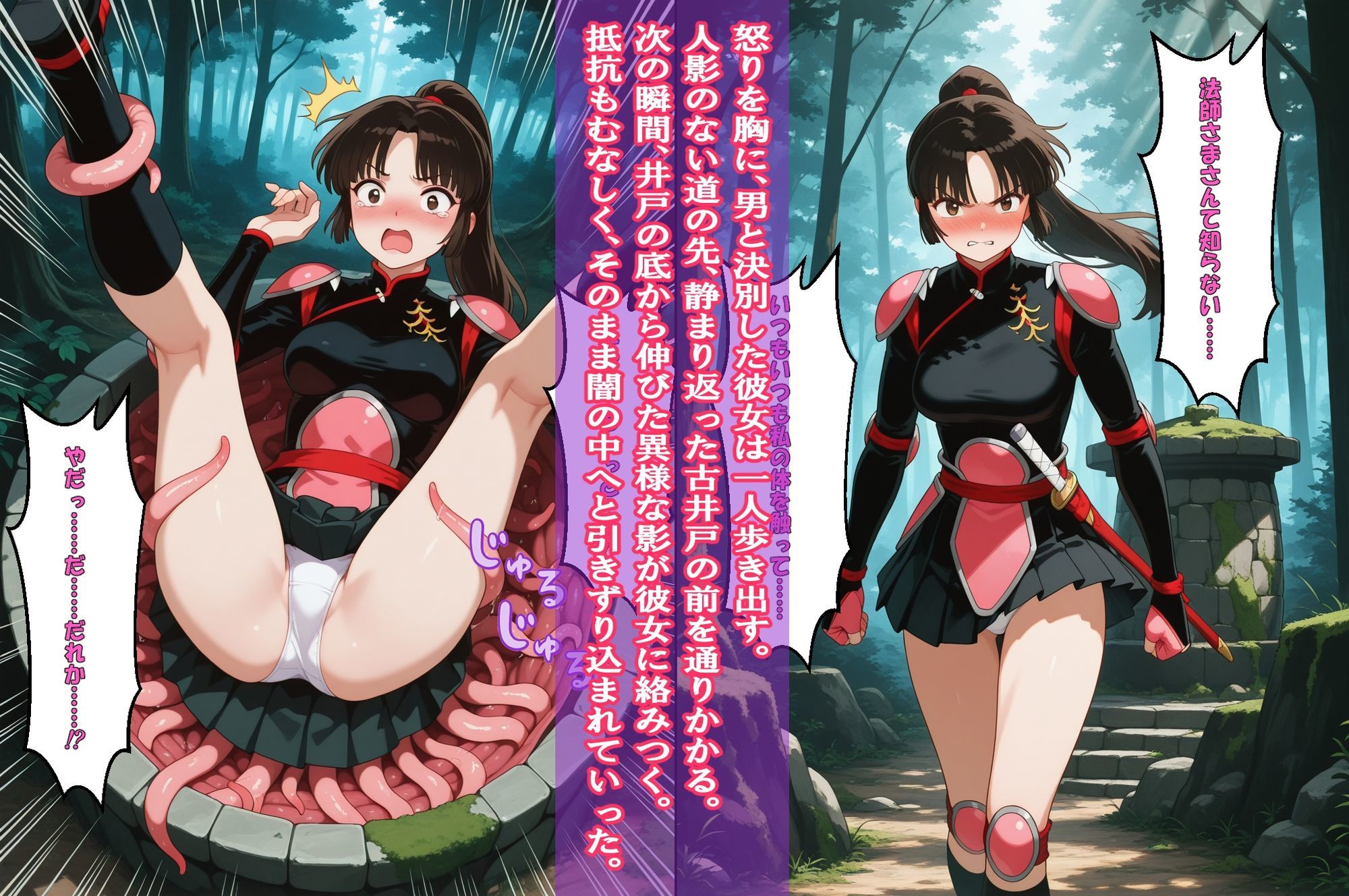 『井戸の中で拘束、崩されていく理性』（日〇かごめ）＆『堕ちた先で絶対服従』（さんご）2冊セット、動画14本 - サンプル画像 7
