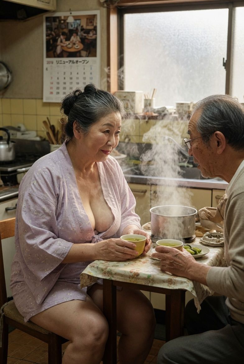 妙子と弘  8  湯気に包まれて、ほどけていくふたり - サンプル画像 2