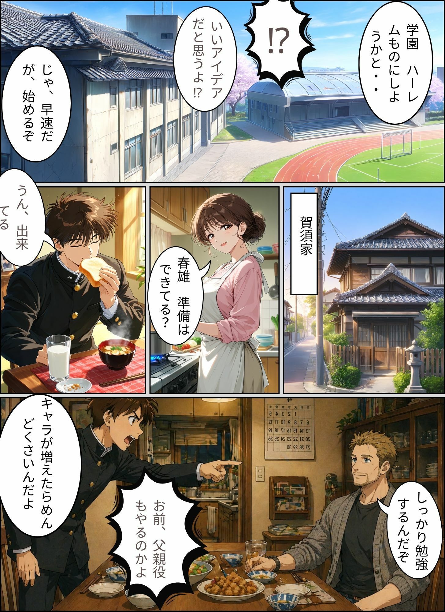 ときめきハーレム学園へようこそ - サンプル画像 2