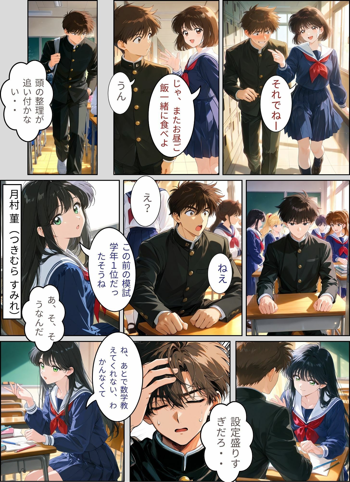 ときめきハーレム学園へようこそ - サンプル画像 4